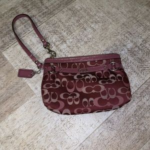 Coach wristlet